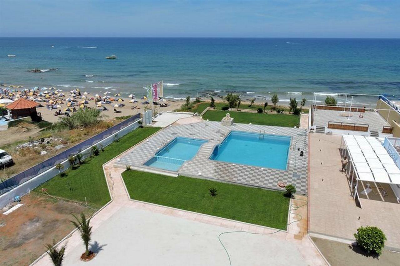 Alkyonides Beach Hotel Малиа Экстерьер фото